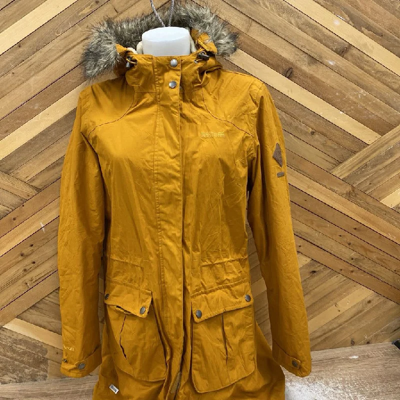 Regatta Great Outdoors - Women's Long Winter Jacket - MSRP $225: Yellow-women-LG Cotton Fabric Linen Fabric Terry Fabric Regatta Great Outdoors - Women's Long Winter Jacket - MSRP $225: Yellow-women-LG Cotton Fabric Linen Fabric Terry Fabric
