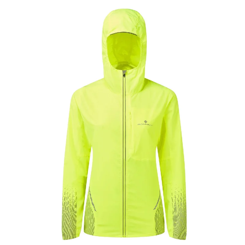 Ronhill Tech Reflect Running Jacket - Womens - Fluo Yellow/Reflect Cardigan Sweater Pullover Ronhill Tech Reflect Running Jacket - Womens - Fluo Yellow/Reflect Cardigan Sweater Pullover