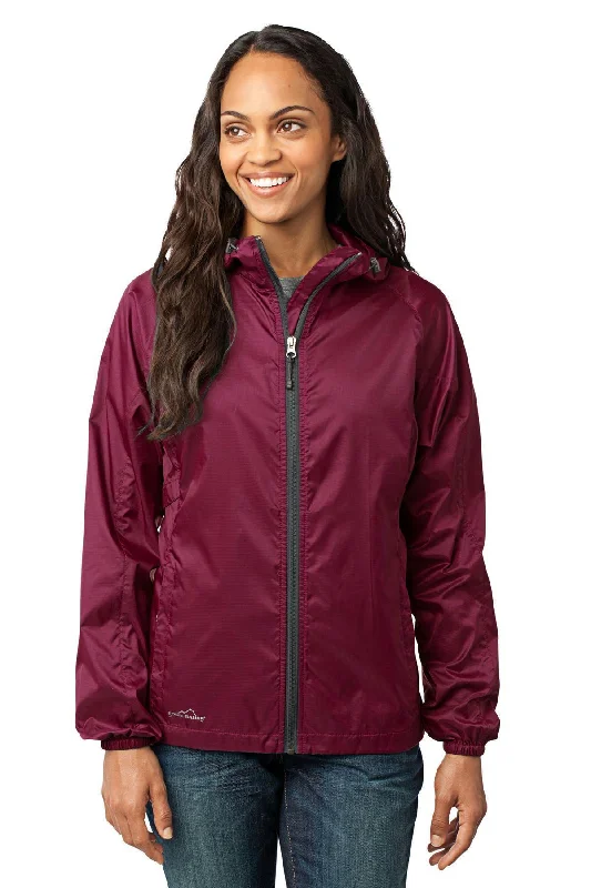 Eddie Bauer - Ladies Packable Wind Jacket. EB501 Collared Jacket Crew Neck Jacket Turtle Neck Jacket Eddie Bauer - Ladies Packable Wind Jacket. EB501 Collared Jacket Crew Neck Jacket Turtle Neck Jacket