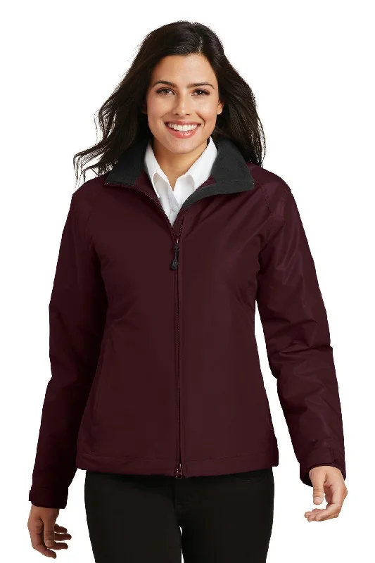 Maroon/True Black