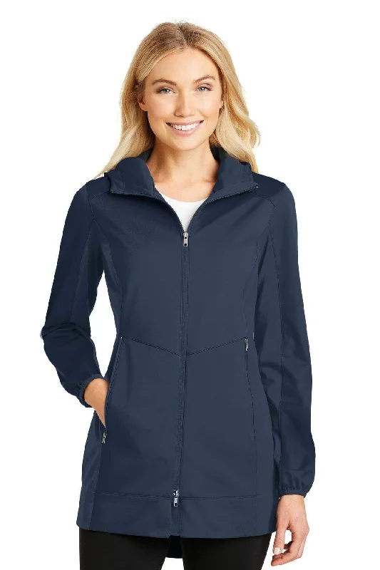 Port Authority Ladies Active Hooded Soft Shell Jacket. L719 Tiered Jacket Buttoned Jacket Zippered Jacket Port Authority Ladies Active Hooded Soft Shell Jacket. L719 Tiered Jacket Buttoned Jacket Zippered Jacket