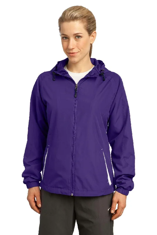 Purple/White