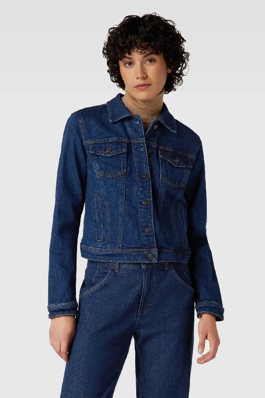 Veste en jean Casual Distressed Skinny Jeans