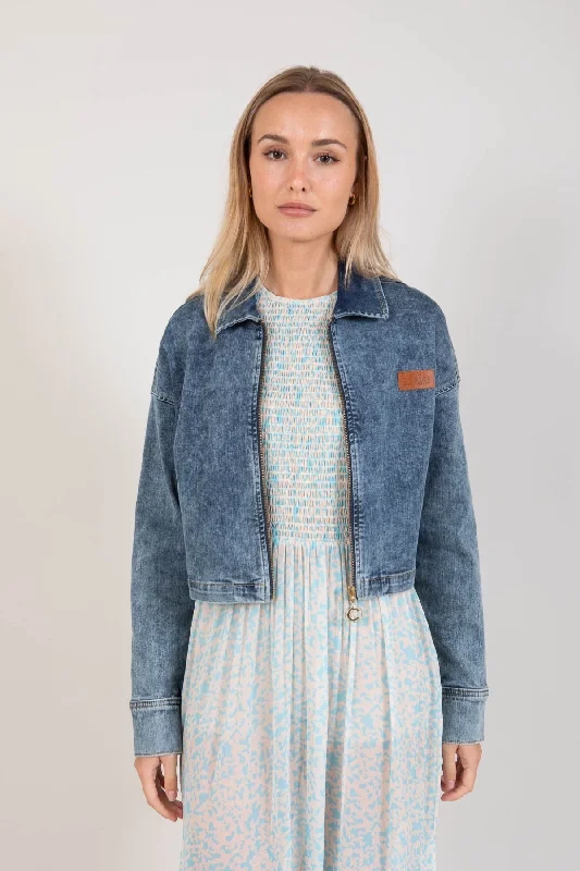 Veste en jean Casual Wide-Legged Denim Jeans