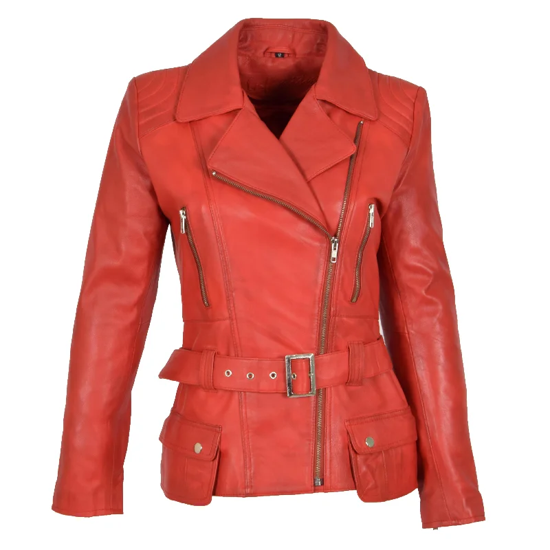 Womens Biker Leather Jacket Slim Fit Cut Hip Length Coat Coco Red Rayon Jacket Velvet Jacket Corduroy Jacket Womens Biker Leather Jacket Slim Fit Cut Hip Length Coat Coco Red Rayon Jacket Velvet Jacket Corduroy Jacket
