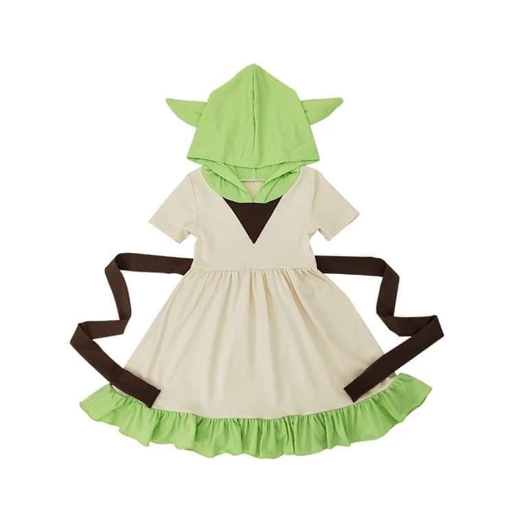 Baby Space Guy hoodie dress Hoodie with Contrast Stitching Detailed Premium