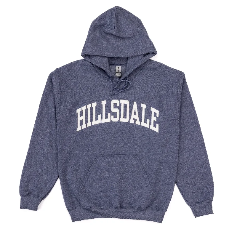 Bold Arch Hoodie Hoodie with Puffed Sleeves Voluminous Trendy