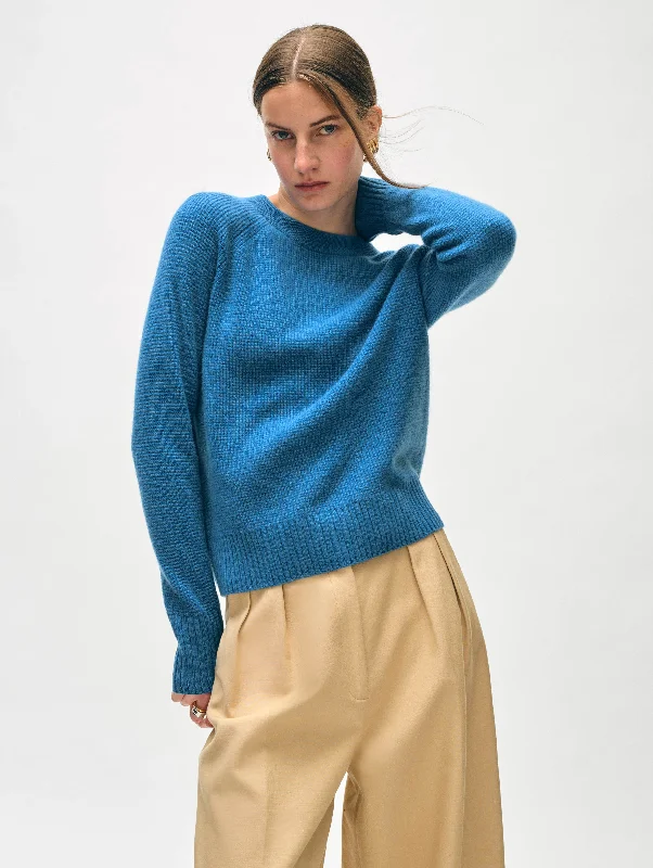 Cashmere Waffle Sweatshirt Hoodie with Logo Branding Identity