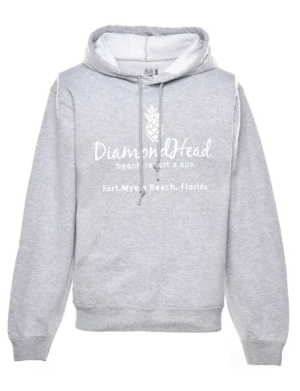 Fort Myers Beach Printed Hoodie - S Hoodie with Hem Drawcord Adjustable Customizable Fort Myers Beach Printed Hoodie - S Hoodie with Hem Drawcord Adjustable Customizable