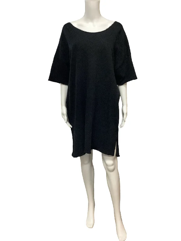 Free People X Vintage Free Souls Sweatshirt Dress Size: XS Hoodie with Hem Contrast Bold Stylish Free People X Vintage Free Souls Sweatshirt Dress Size: XS Hoodie with Hem Contrast Bold Stylish