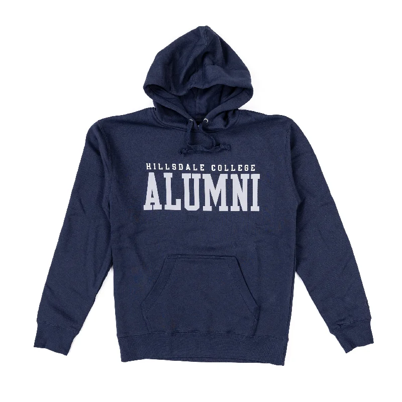 Alumni Tumbled Hoodie Cotton Hoodie Fleece Lining Warmth