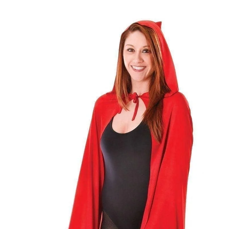 Hooded Cape Mens Costume Hoodie with Reflective Safety Nightwear