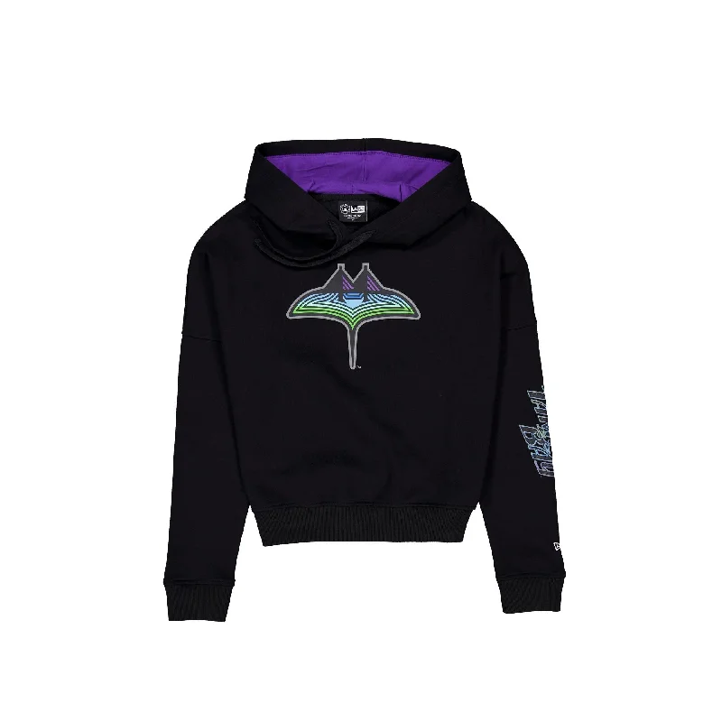 Tampa Bay Rays City Connect Women's Hoodie Hoodie with Toggle Buttons Decorative Unique Tampa Bay Rays City Connect Women's Hoodie Hoodie with Toggle Buttons Decorative Unique
