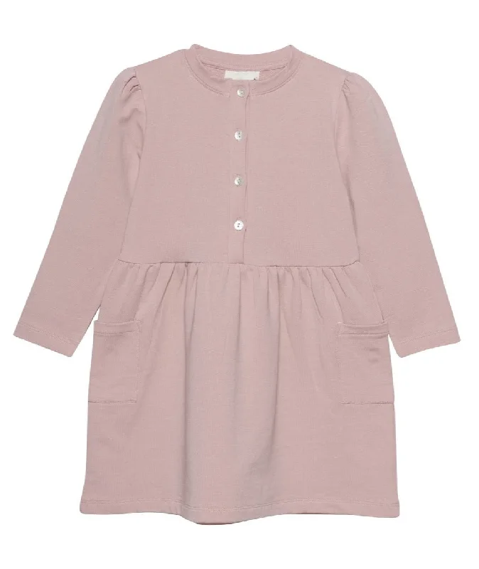 The Isabella Sweatshirt Dress - KIDS Hoodie with Side Slits Relaxed Casual