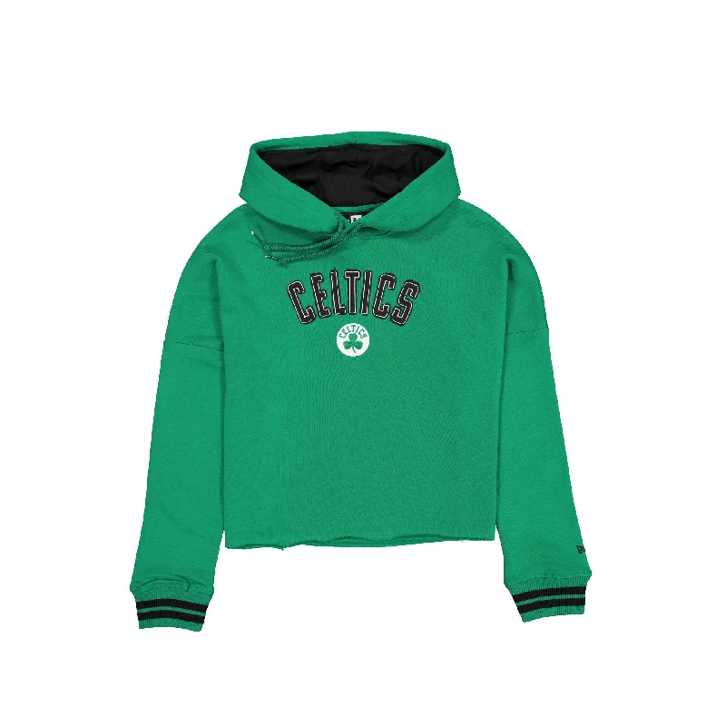 Boston Celtics Sport Night Green Women's Hoodie Hoodie with Slim Fit Tailored Modern