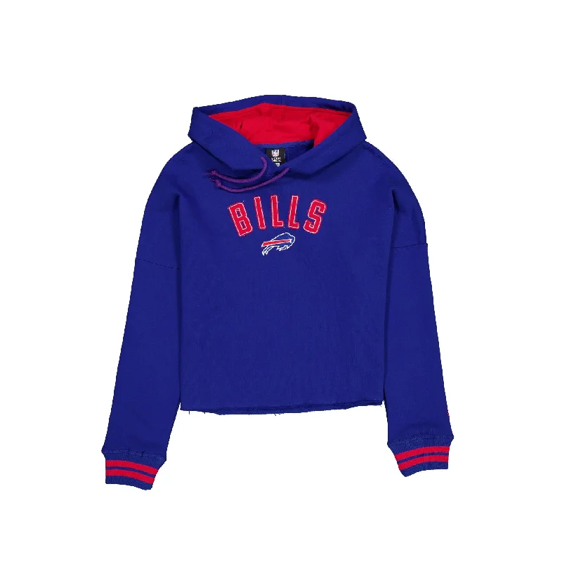 Buffalo Bills Sport Night Blue Women's Hoodie Hoodie with Monochrome Minimalist Simple Buffalo Bills Sport Night Blue Women's Hoodie Hoodie with Monochrome Minimalist Simple