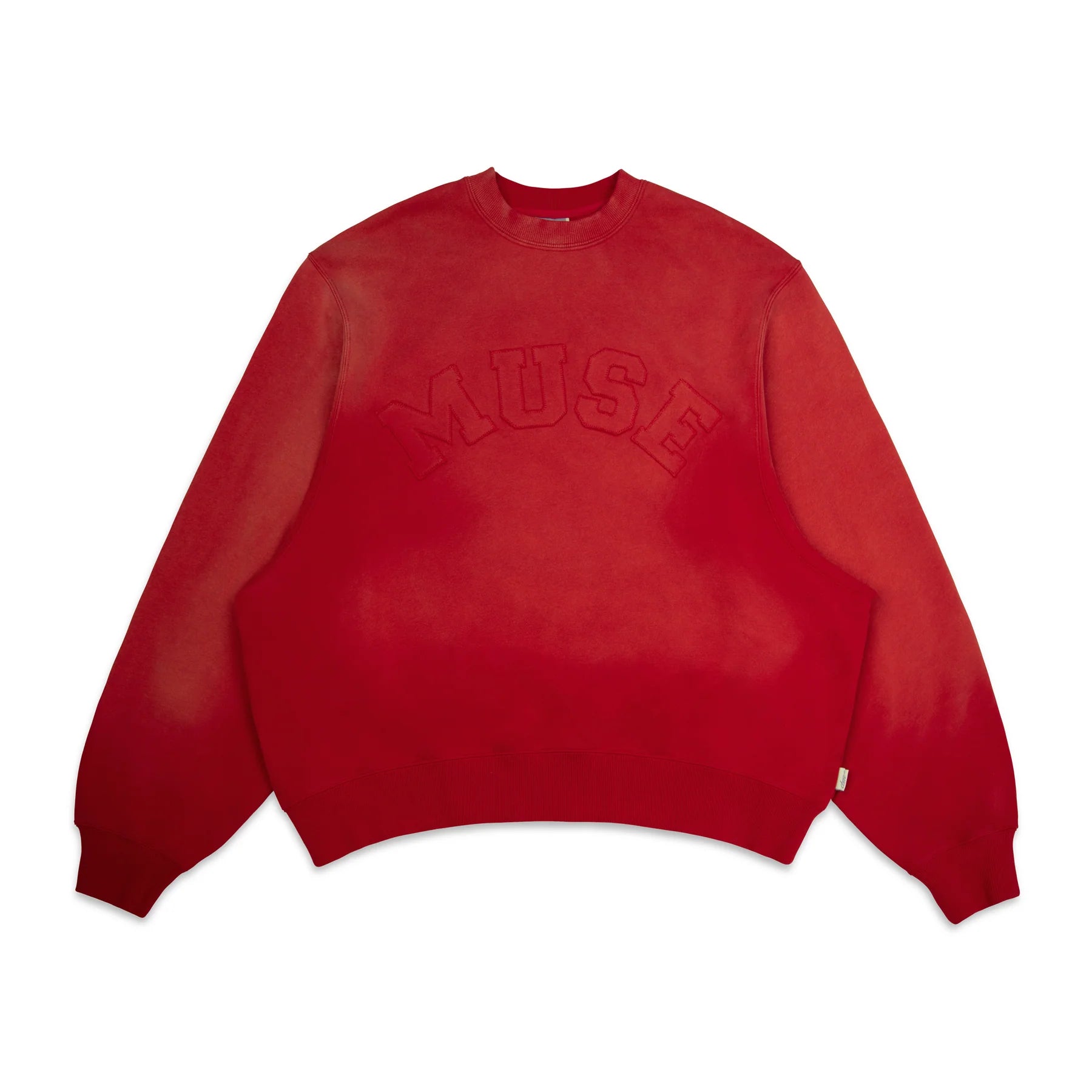 French Terry Sweatshirt - Scarlet Red Hoodie with Snap Buttons Easy Quick