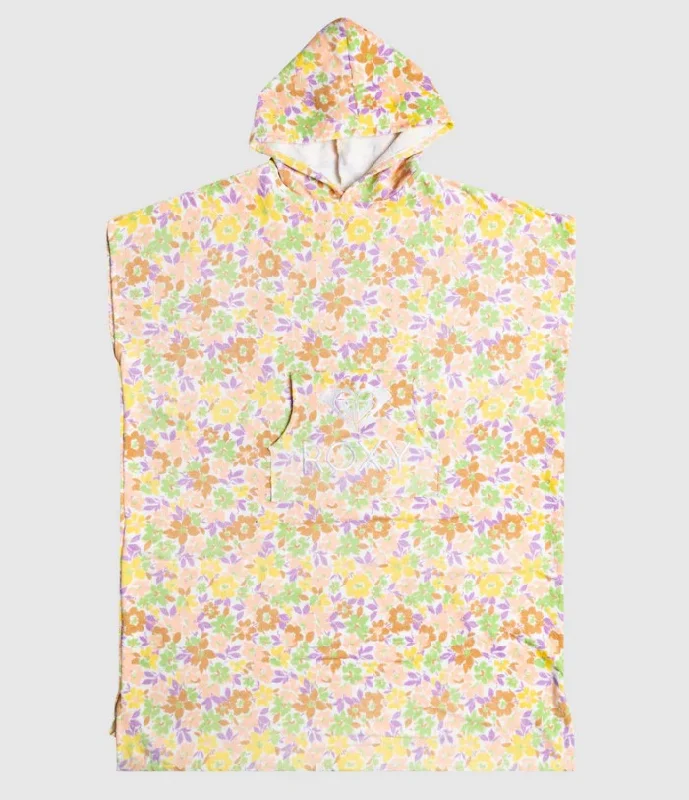 Roxy Stay Magical Printed Hooded Towel - Sum24 Hoodie with Hem Ribbing Snug Secure