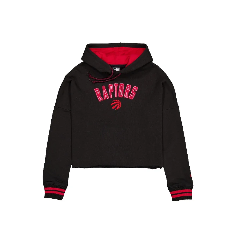 Toronto Raptors Sport Night Black Women's Hoodie Hoodie with Raglan Sleeves Sporty Comfortable Toronto Raptors Sport Night Black Women's Hoodie Hoodie with Raglan Sleeves Sporty Comfortable