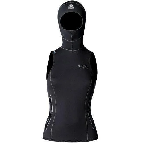 Waterproof U1 2/5mm HAVS Hooded Vest - Womens Hoodie Sweatshirt Pullover