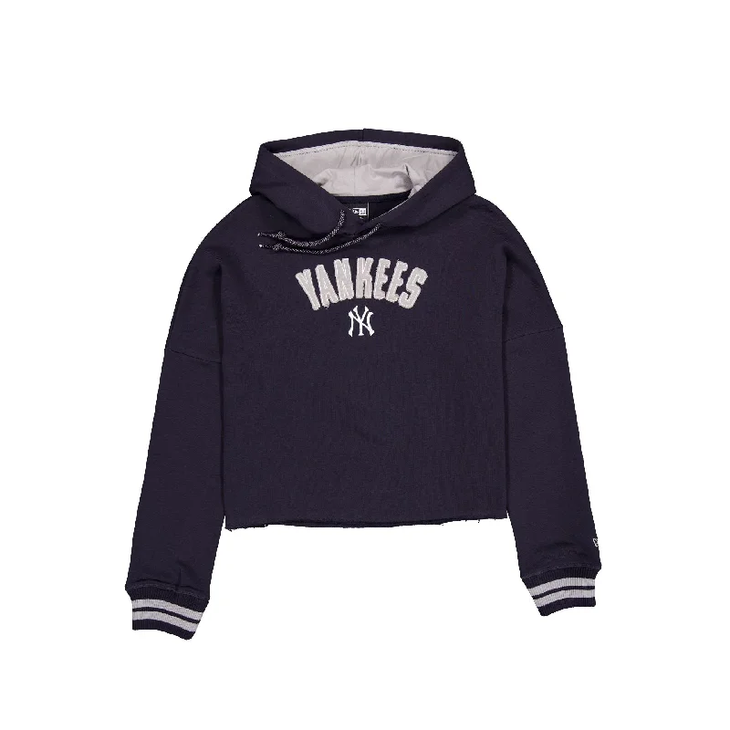 New York Yankees Sport Night Navy Women's Hoodie Hoodie with Slim Fit Tailored Modern New York Yankees Sport Night Navy Women's Hoodie Hoodie with Slim Fit Tailored Modern