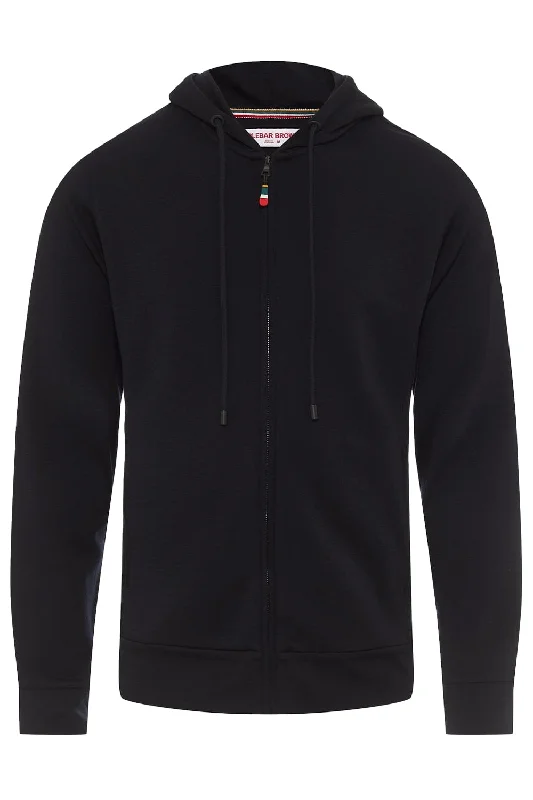 Mathers Sweatshirt - Night Iris Hoodie with Drop Shoulder Relaxed Streetwear