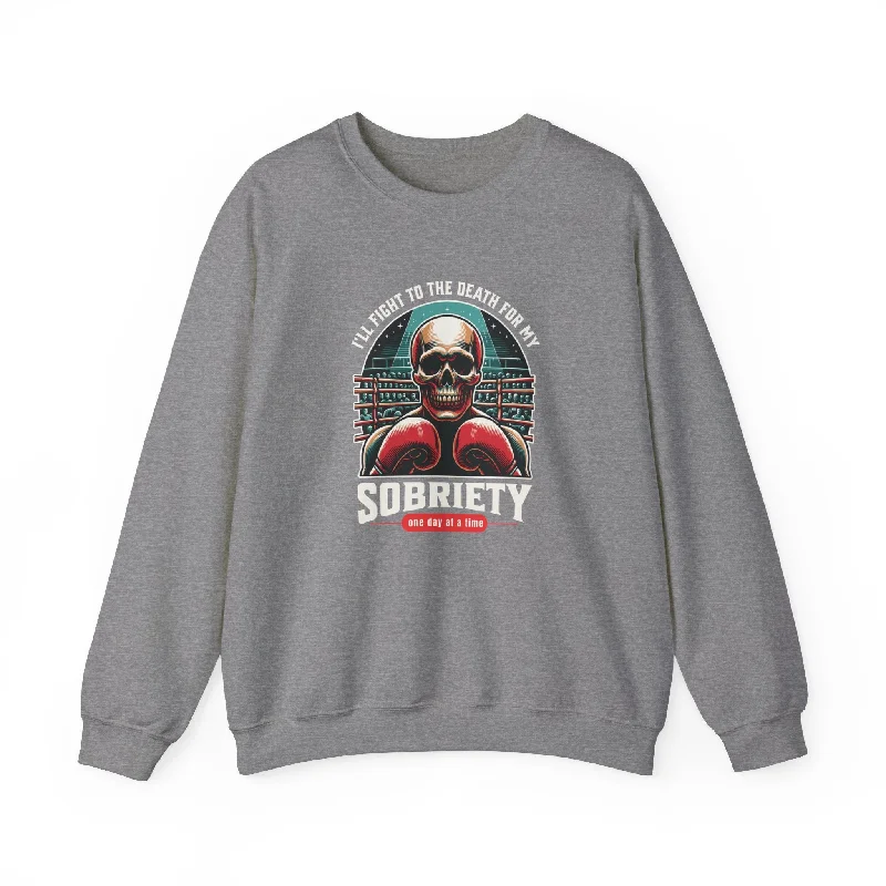 Fight to the Death Unisex Heavy Blend™ Crewneck Sweatshirt Hoodie with Batwing Sleeves Loose Dramatic Fight to the Death Unisex Heavy Blend™ Crewneck Sweatshirt Hoodie with Batwing Sleeves Loose Dramatic