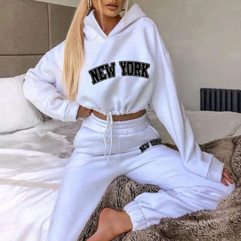Womens 2 Pieces Suit Hooded Print Pullover Tracksuit Set Drawstring Short Sweatshirts Casual Sweatpants Sports Home Clothing Zip Hoodie Drawstring Kangaroo Pocket Womens 2 Pieces Suit Hooded Print Pullover Tracksuit Set Drawstring Short Sweatshirts Casual Sweatpants Sports Home Clothing Zip Hoodie Drawstring Kangaroo Pocket