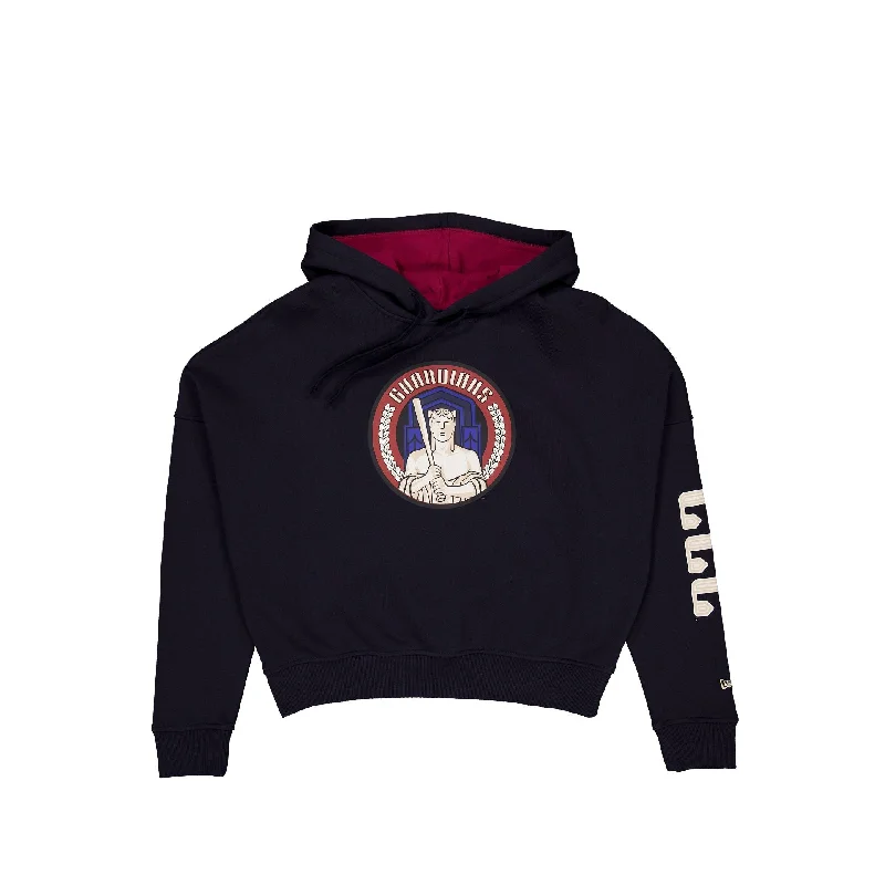 Cleveland Guardians City Connect Women's Hoodie Hoodie with Ribbed Cuffs Snug Fit Comfort Cleveland Guardians City Connect Women's Hoodie Hoodie with Ribbed Cuffs Snug Fit Comfort