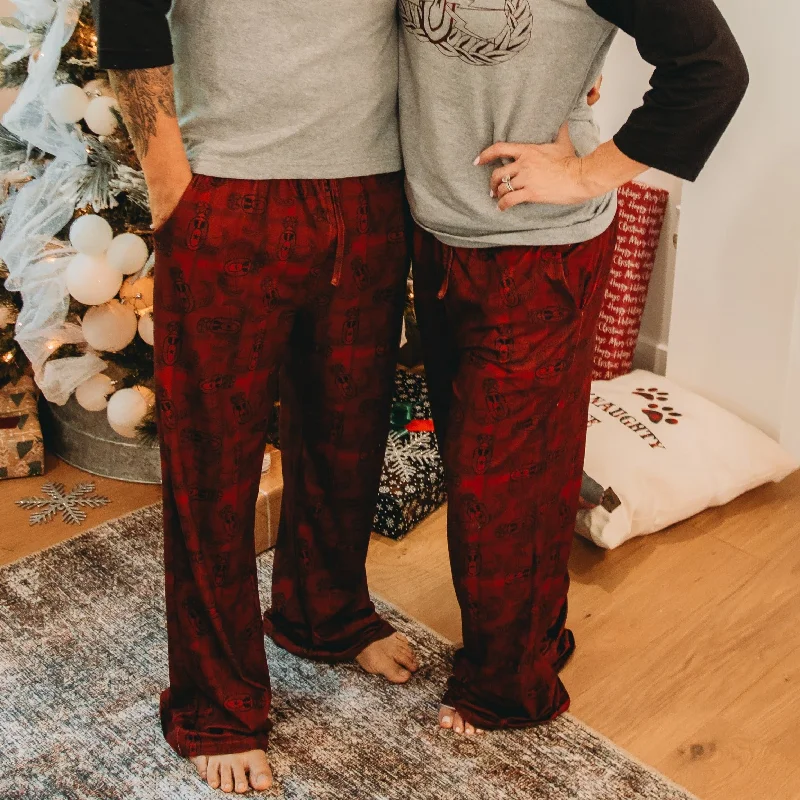 "EOD Plaid" Pajama Pants (Adult) Cozy Jogger Leggings