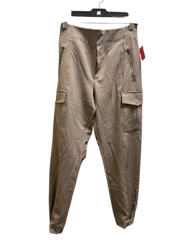 Athletic Pants By Athleta In Brown, Size: S Fashionable Button-Up Pants
