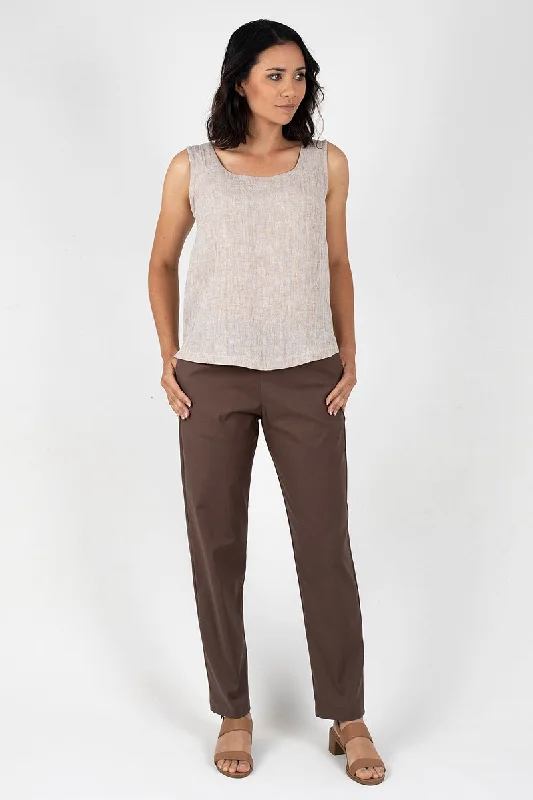 Bedarra Slim Line Pants B-03 Classic Cropped Pants