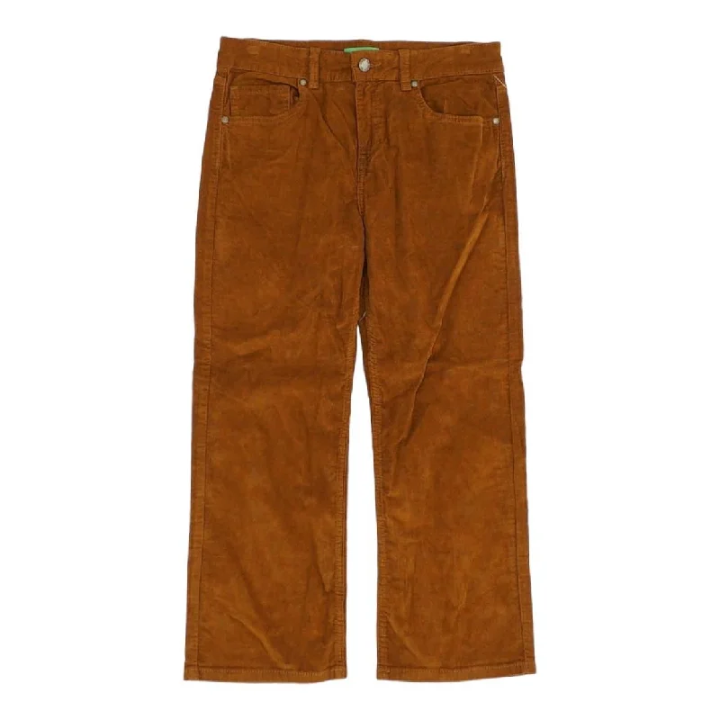 Brown Solid Five Pocket Pants Trendy Palazzo Pants