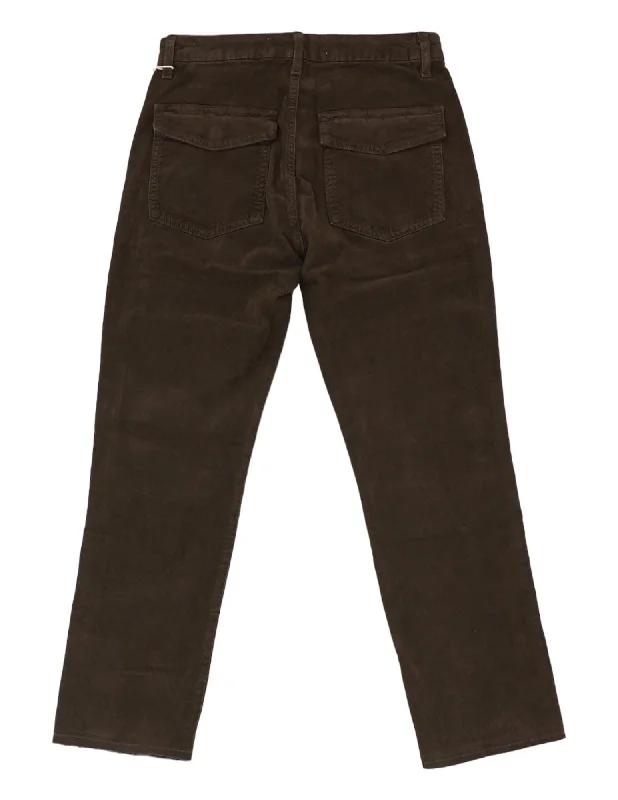 Brown Solid Pants Fashionable Jogger Pants