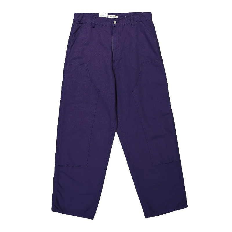 W Brandon Double Knee Pant Comfy Zip-Up Pants