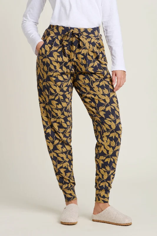 Charlotte Lounge Pants Trendy Wide-Leg Pants