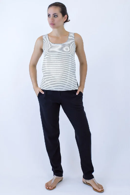 Long Pants CK-06 Elegant Wool Trousers