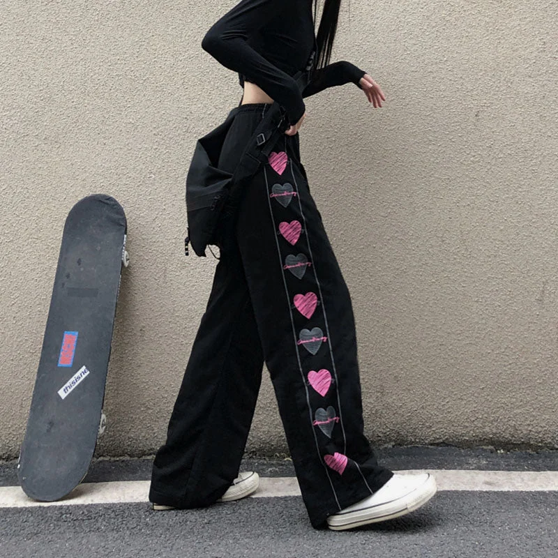 Harajuku love sports pants yv31017 Fashionable Track Pants