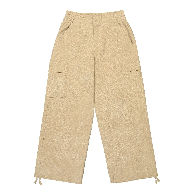 Wmns Chicago Corduroy Pants High-Waist Trousers