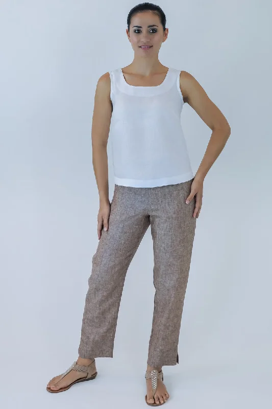 Crop Length Pants KL-03 High-Waist Jogger Pants