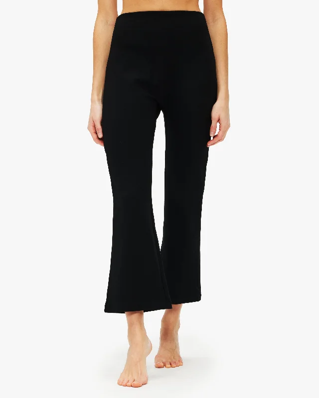Leset Rio High Waist Flare Pant Relaxed Linen Pants