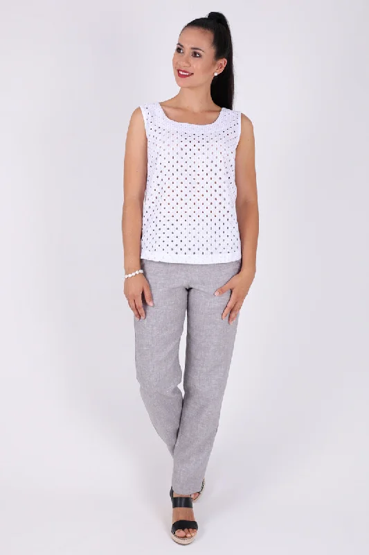 Linen Pants Full Length KL-07 Casual Sweatpants Style