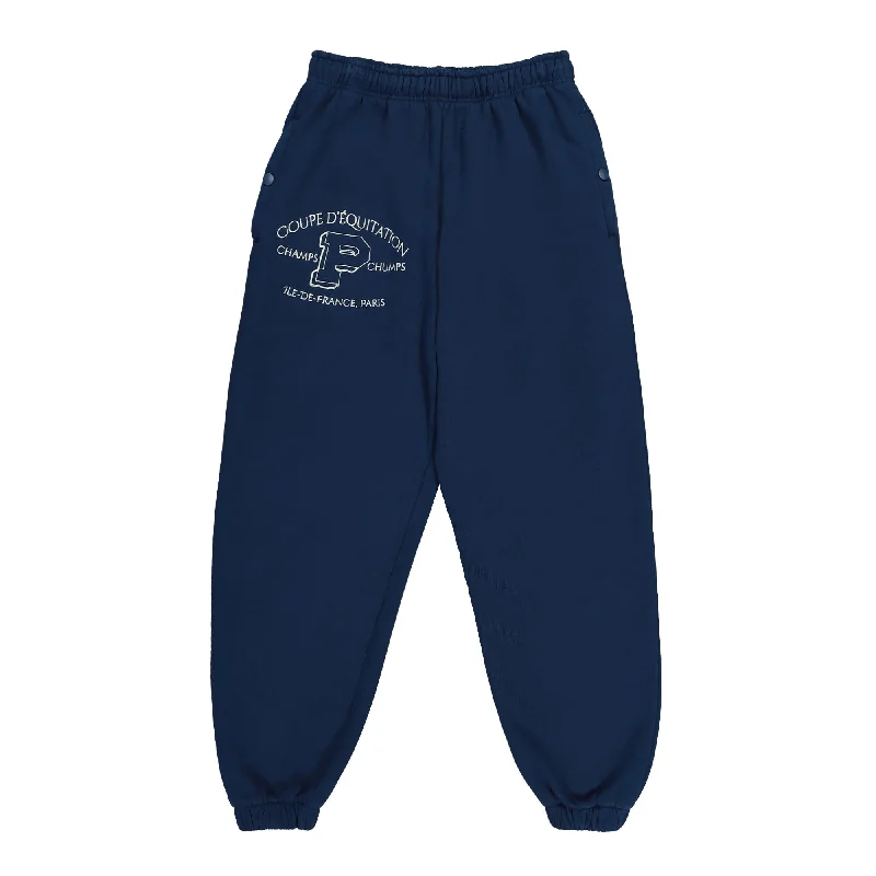 Coupe Dequitation Pants Elegant Wool Trousers