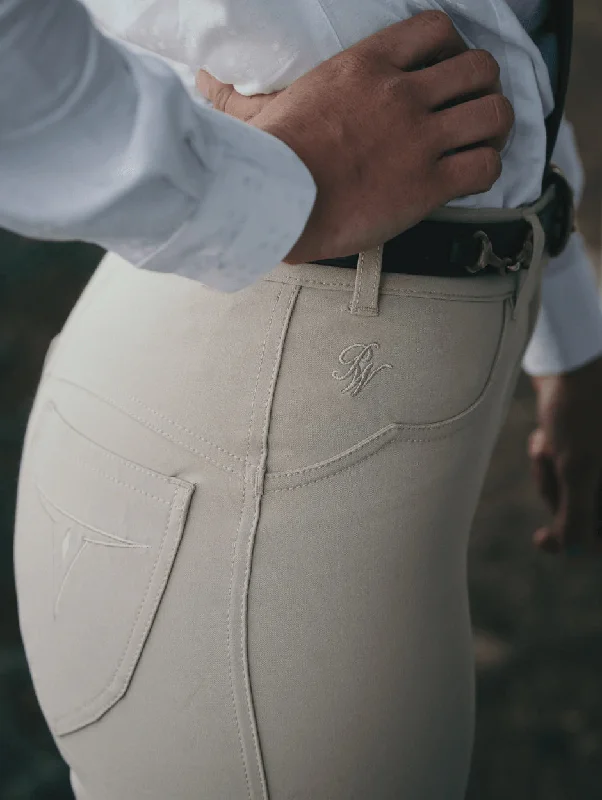 Peter Williams Stockhorse Pants - Cream Casual Skinny Fit Pants