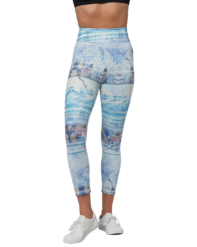 TRANQUILITY PARK 7/8 PANT-SNOWSCAPE High-Waist Trousers