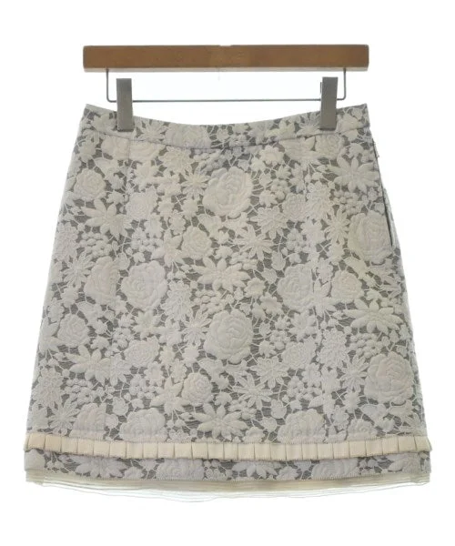 LOUIS VUITTON Mini skirts patchwork skirt art