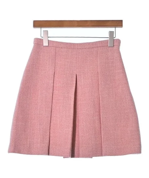 GUCCI Mini skirts silk skirt luxurious