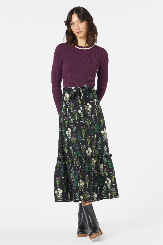 Herb Garden Skirt wool skirt sturdy