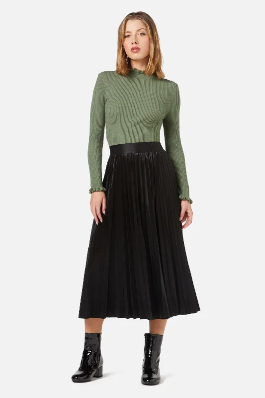 Mia Velvet Skirt wrap skirt elegant