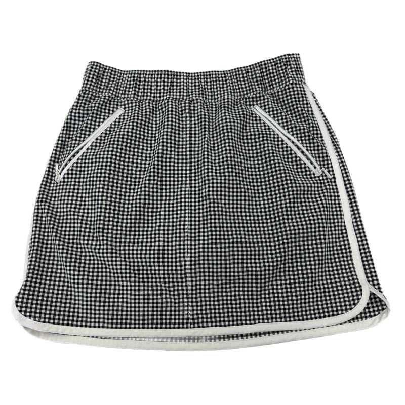 Black & White Skort Talbots, Size Xs corduroy skirt durable
